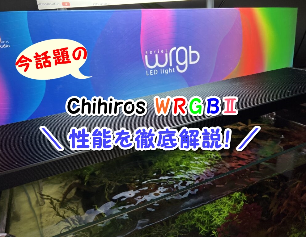 今話題のChihiros WRGB2の凄さがわかる！【おすすめする7つの理由】 | アクアリウム北海道