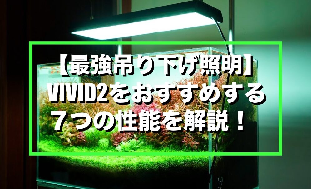 Chihiros RGB VIVID2 ブラック　水槽　照明　LED 保証付き